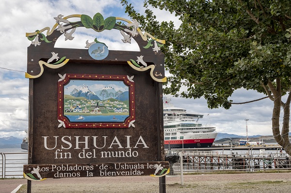Ushuaia / ombordstigning